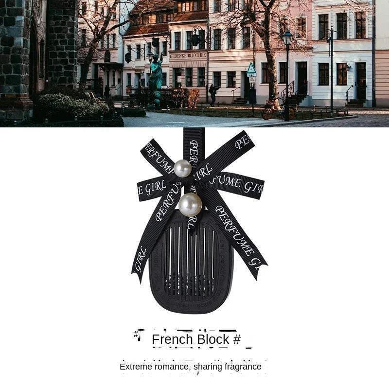 Car Aromatherapy Long Lasting Fragrance Car Perfume Interior High-end Decoration Home Bedroom Wardrobe Fragrance Pendant Perfume