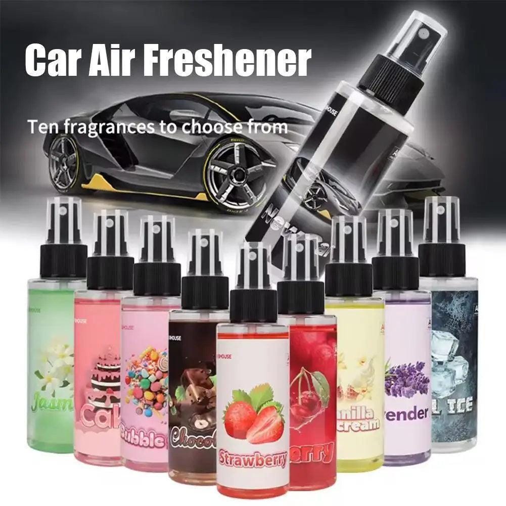 Car Mounted Fragrance Spray Car Flavoring Car Air Hand Spray Perfume Long-lasting Fresheners Auto Aromatherapy Car Deodorant