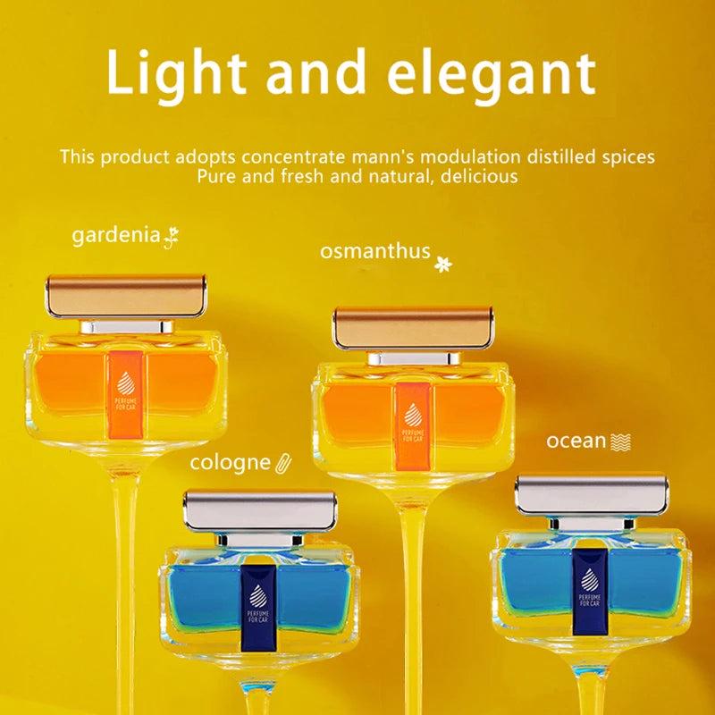 Car Perfume Car Air Freshener Smell Aromatherapy Long Lasting Fragrance Deodorizing Car Ornaments Accessories New