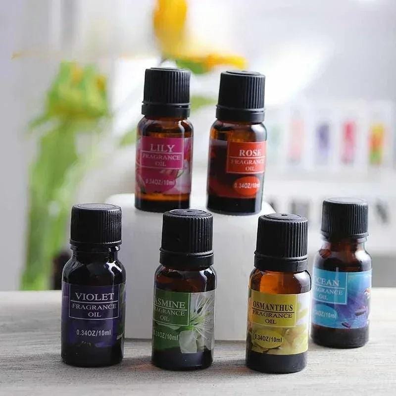 Car Perfume Refill Liquid Flavor Essential Oil with Dropper Car Air Freshener Refill For Air Humidifier Home Auto Fragrance