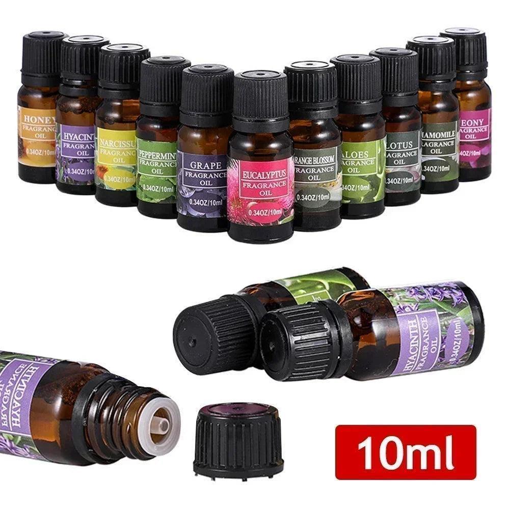 Car Perfume Refill Liquid Flavor Essential Oil with Dropper Car Air Freshener Refill For Air Humidifier Home Auto Fragrance