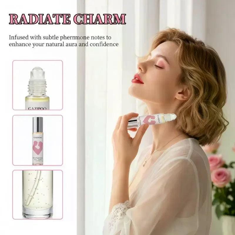Floral Fruity Roll On Perfume Oil Alcohol Free Vegan Friendly Long Lasting Scent for Everyday Wear
