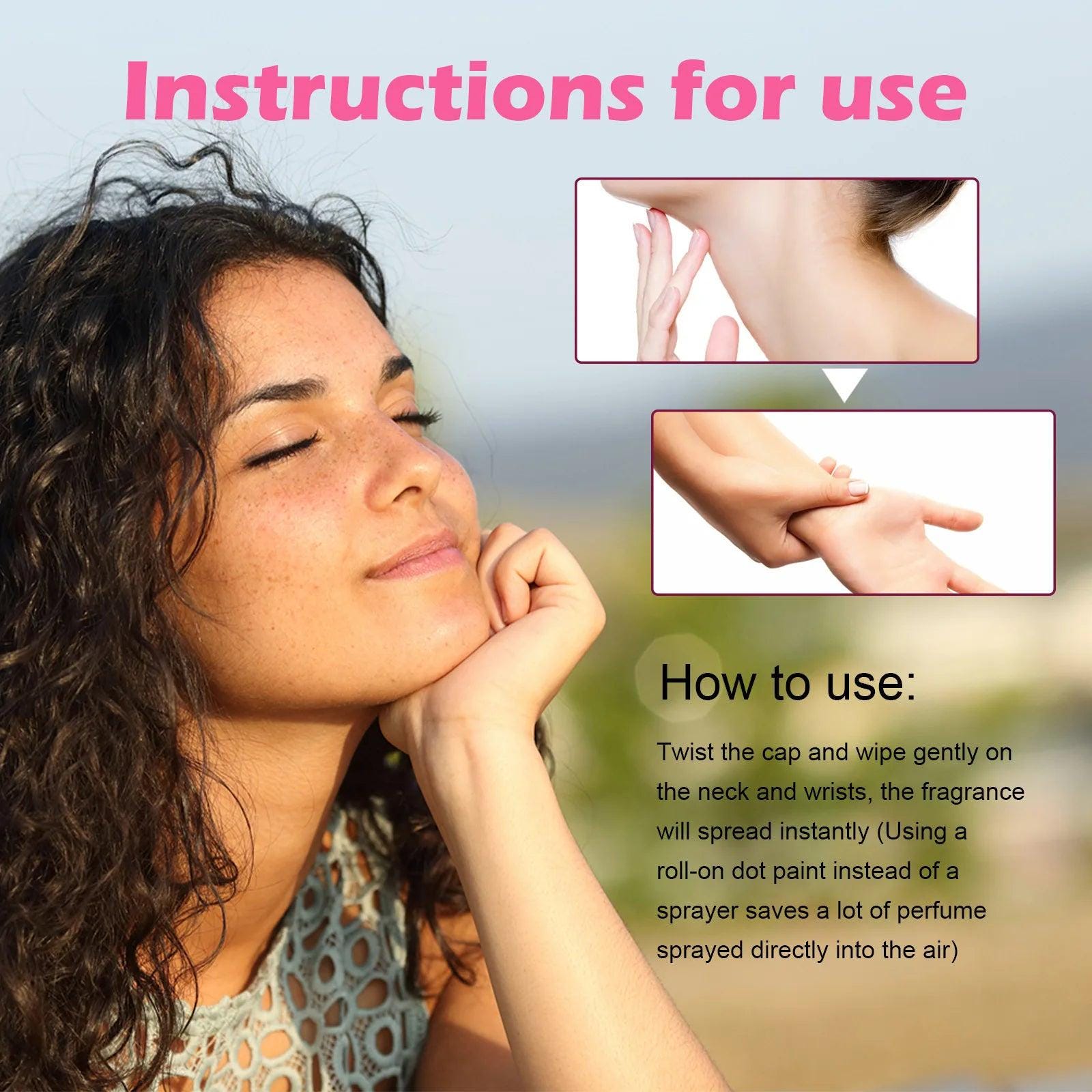 Glamour Perfumes Floral Scent Refreshing Natural Fragrance Enhanced Scent Pheromones Light Fragrance Body Mist Fragrant Perfume