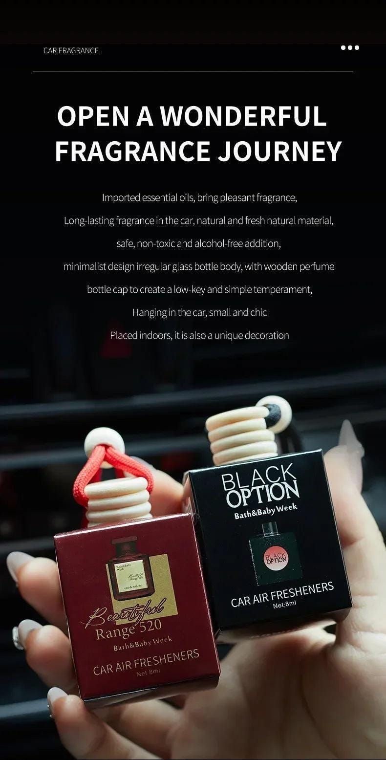 Luxury Car Air Freshener Perfume Bottle 8ml | Long-Lasting Scent