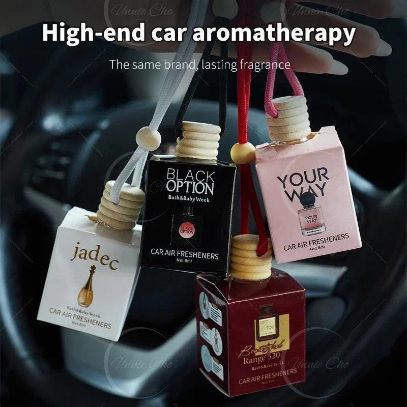 Luxury Car Air Freshener Perfume Bottle 8ml | Long-Lasting Scent