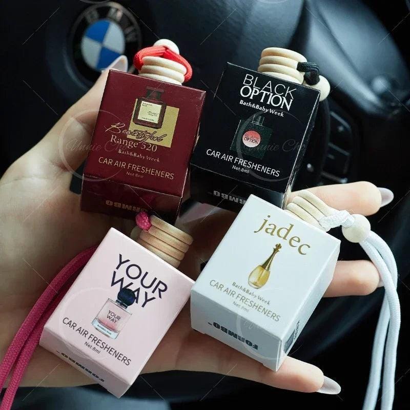 Luxury Car Air Freshener Perfume Bottle 8ml | Long-Lasting Scent