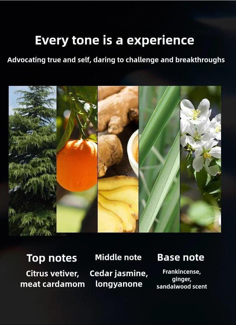 Men's 100ml Cologne Long Lasting Floral Scent Spray Fresh Natural Masculine Fragrance