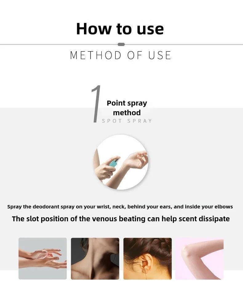 Men's 100ml Cologne Long Lasting Floral Scent Spray Fresh Natural Masculine Fragrance