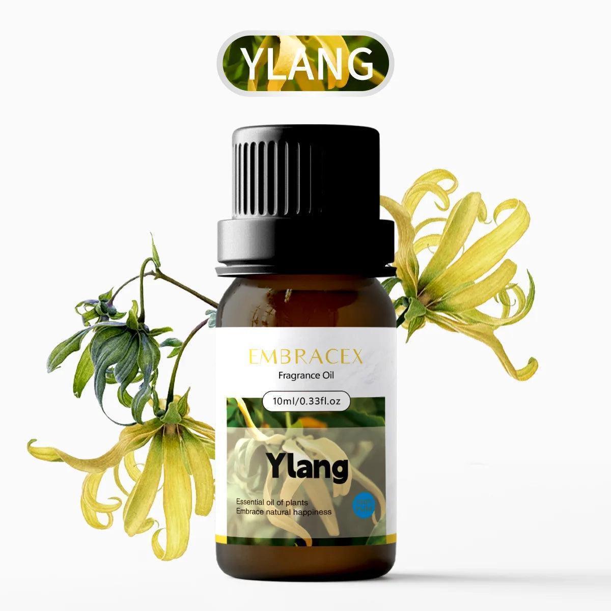 6PC/1PC 10ML Floral Essential oil Fragrance Oils For Candle Scents Soap Making & Diffuse Scents Gift Set For For Friends/Parent