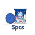 5 Pcs Toilet Bowl Cleaner Set Dual-Color Scented Long-Lasting Automatic Flushing Home Use Fragrance Cleaner