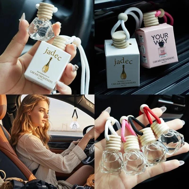 Premium Car Perfume Bottle Air Freshener 8ml | Charming & Fresh