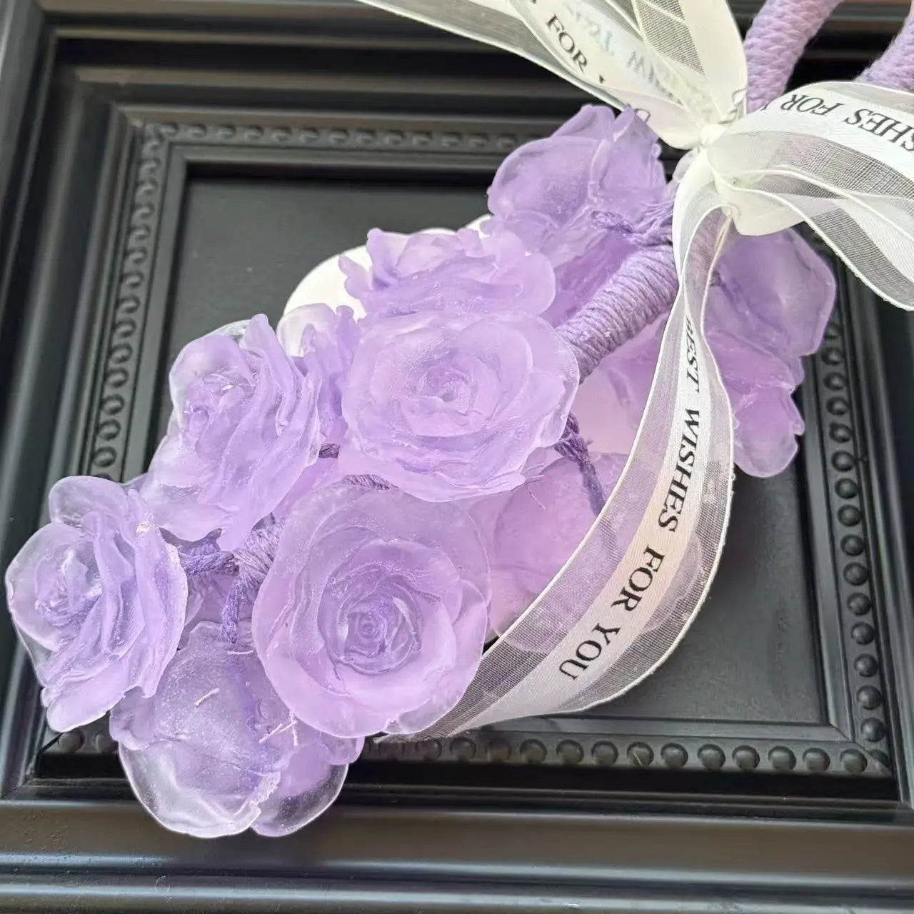 Gift Box Scented Soap,Crystal Rose Petal Bathing & Washing & Cleaning & Nourishing Handmade Soap Bar,Wedding Favor,Present