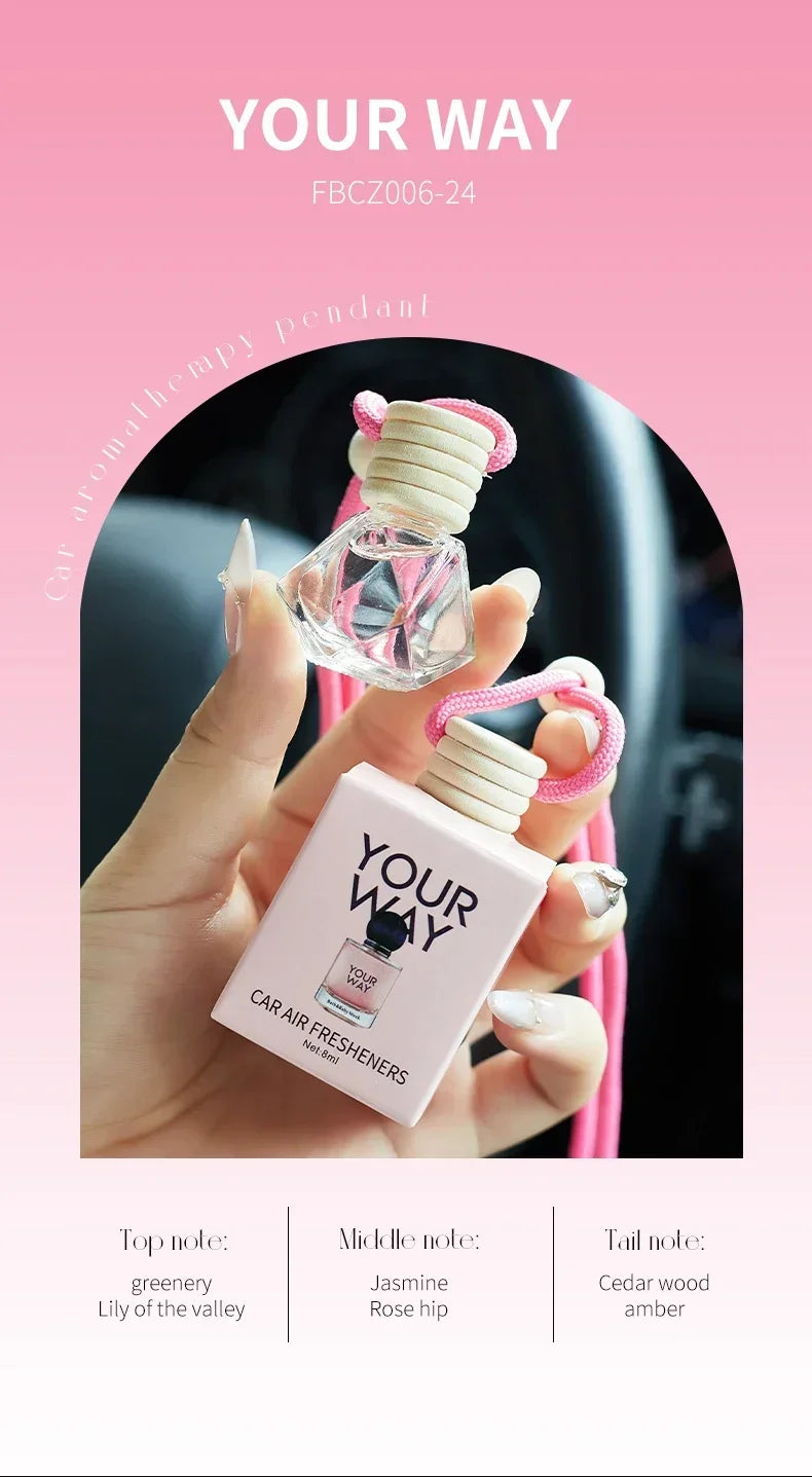 Car Fragrance Air Freshener Long-Lasting Charming Fresh Scent for Car Interior - Premium - HEAVEN SCENT FRAGRANCES 