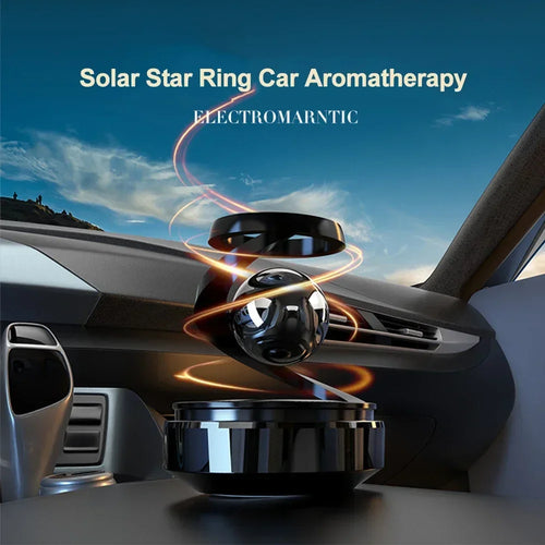 Solar Car Fragrance Diffuser High-Grade Aromatherapy Ornament Deodorant for Vehicle Interior Accessories - HEAVEN SCENT FRAGRANCES 