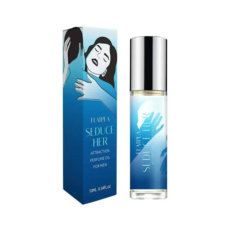 10ml Pheromone Fragrance Perfume New Men's Roll-on Design Nature Fresh Charm Allure Scent Portable Deodorizing Lasting Fragrance