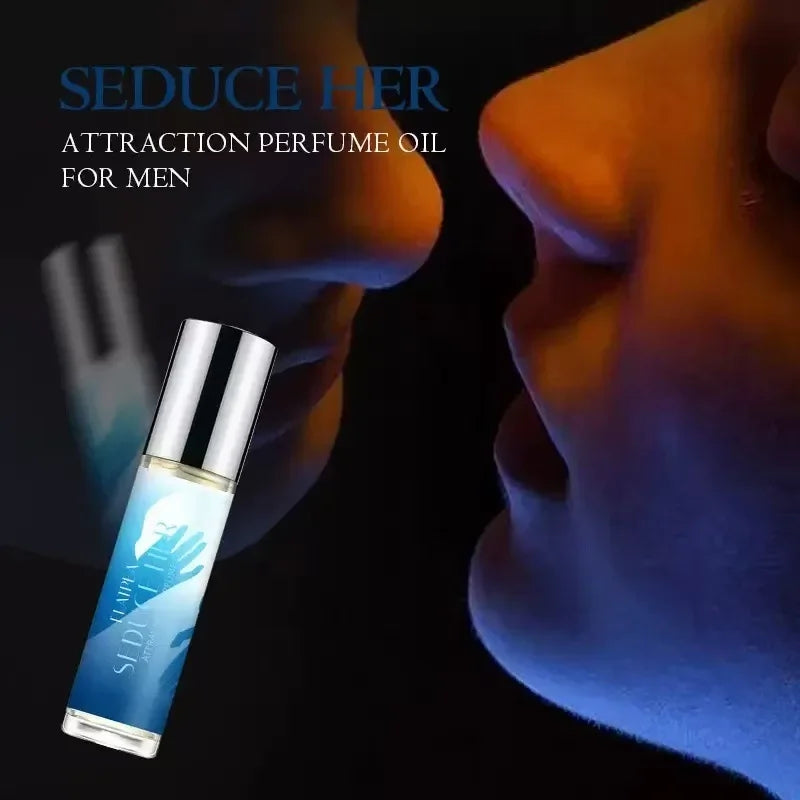 10ml Pheromone Fragrance Perfume New Men's Roll-on Design Nature Fresh Charm Allure Scent Portable Deodorizing Lasting Fragrance - HEAVEN SCENT FRAGRANCES 