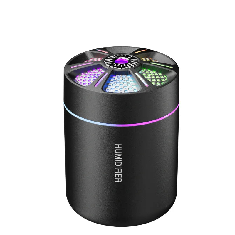 180ML Car Mini Aroma Diffuser Perfume Air Humidifier Essential Oil Purifier Aromatherapy Color Lights For Car Home Bedroom - HEAVEN SCENT FRAGRANCES 