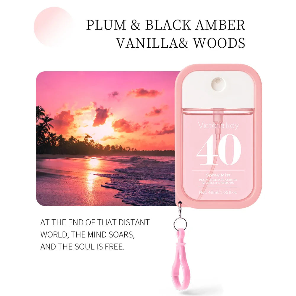 Perfume spray natural fragrance suitable for men and women to carry long-lasting fragrance alcohol-free perfume spray