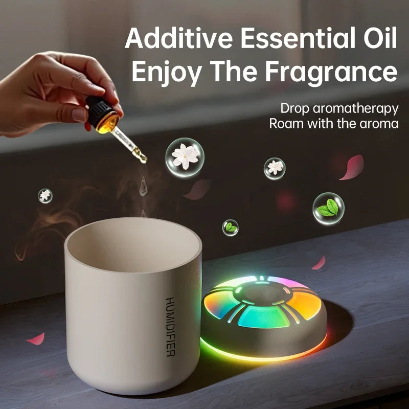 180ML Car Mini Aroma Diffuser Perfume Air Humidifier Essential Oil Purifier Aromatherapy Color Lights For Car Home Bedroom - HEAVEN SCENT FRAGRANCES 