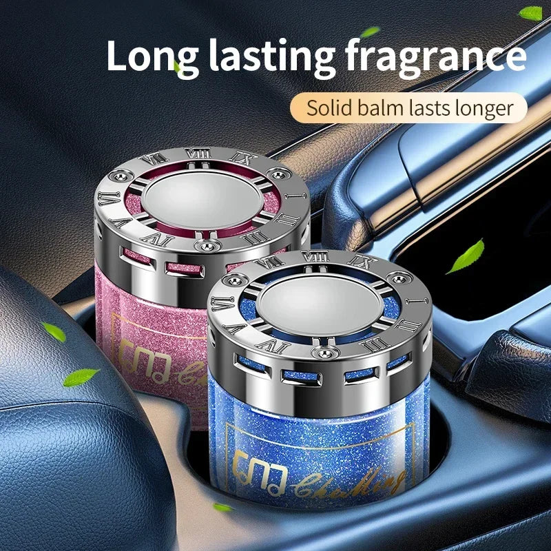 Car Aromatherapy Car Perfume Women's Special Car Odor Removal Classy Solid Balm Car Long-Lasting Light Fragrance