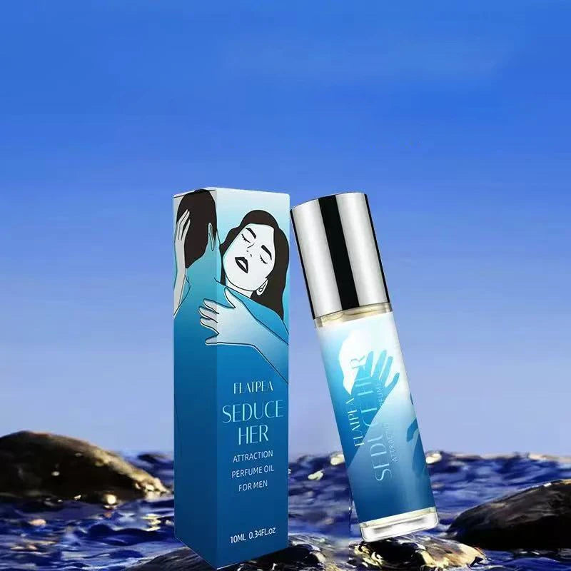 10ml Pheromone Fragrance Perfume New Men's Roll-on Design Nature Fresh Charm Allure Scent Portable Deodorizing Lasting Fragrance
