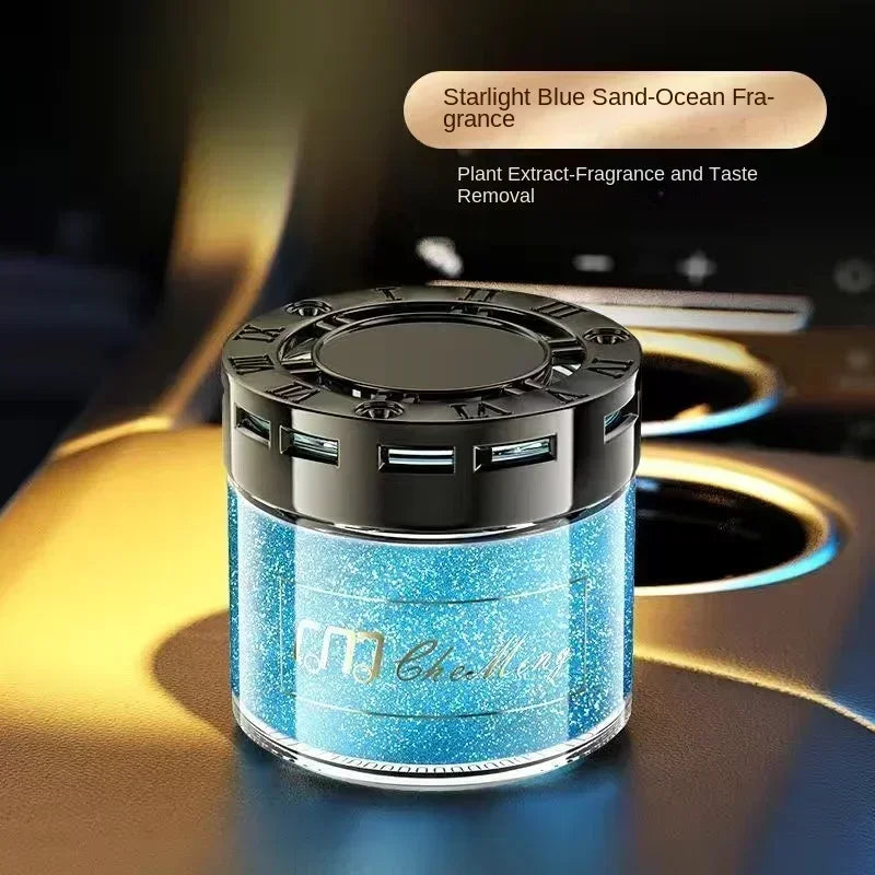 Car Aromatherapy Car Perfume Women's Special Car Odor Removal Classy Solid Balm Car Long-Lasting Light Fragrance