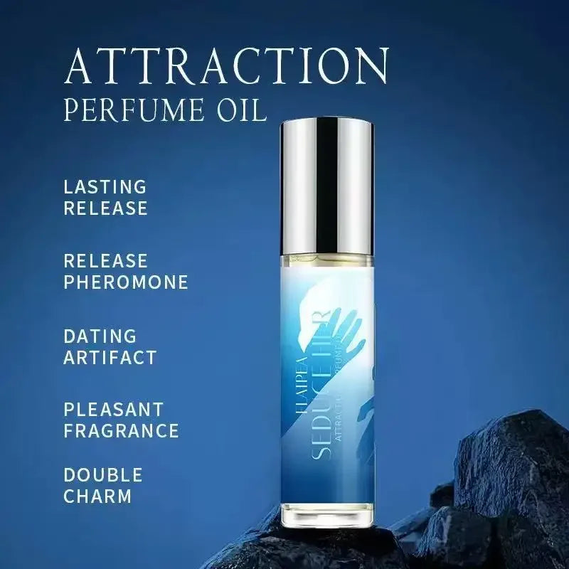 10ml Pheromone Fragrance Perfume New Men's Roll-on Design Nature Fresh Charm Allure Scent Portable Deodorizing Lasting Fragrance - HEAVEN SCENT FRAGRANCES 