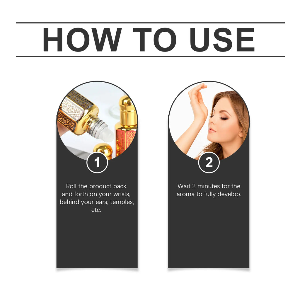 Arabian Style Tuberose Perfume: Natural, Fresh & Elegant Fragrance, Long-Lasting, Portable Charm-Boosting Scent