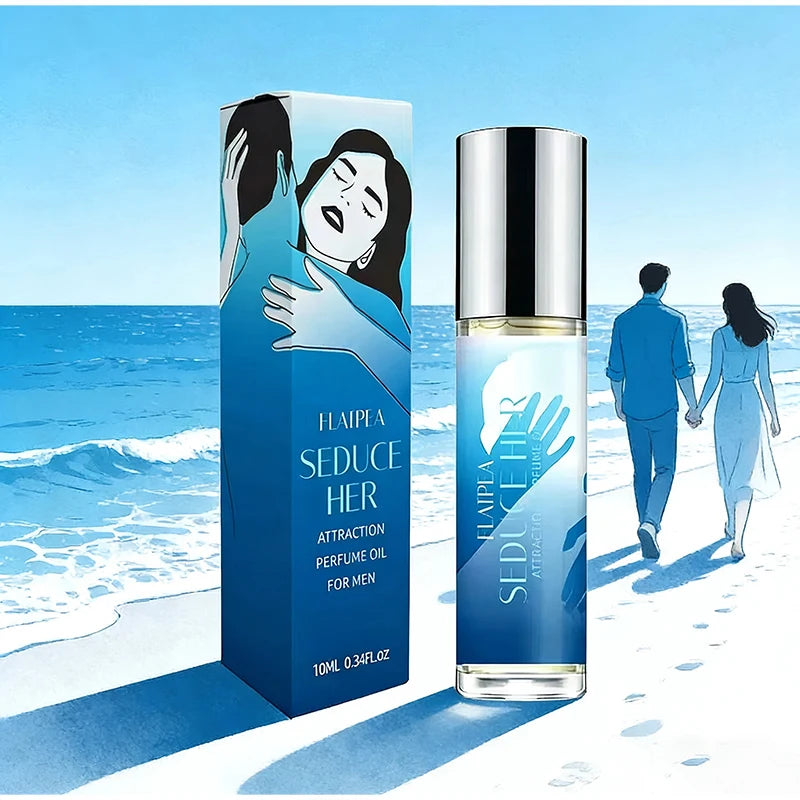 10ml Pheromone Fragrance Perfume New Men's Roll-on Design Nature Fresh Charm Allure Scent Portable Deodorizing Lasting Fragrance