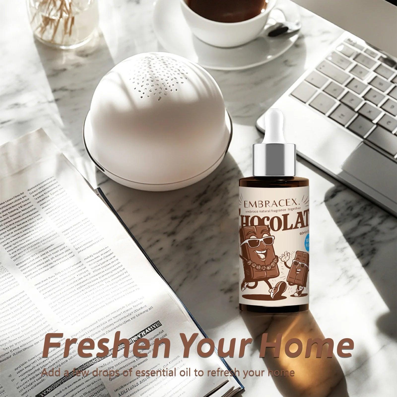 60ml Chocolate Perfume Chocolate Essential Oils Parfum air freshener car smell good Gifts air freshener car car fragrances