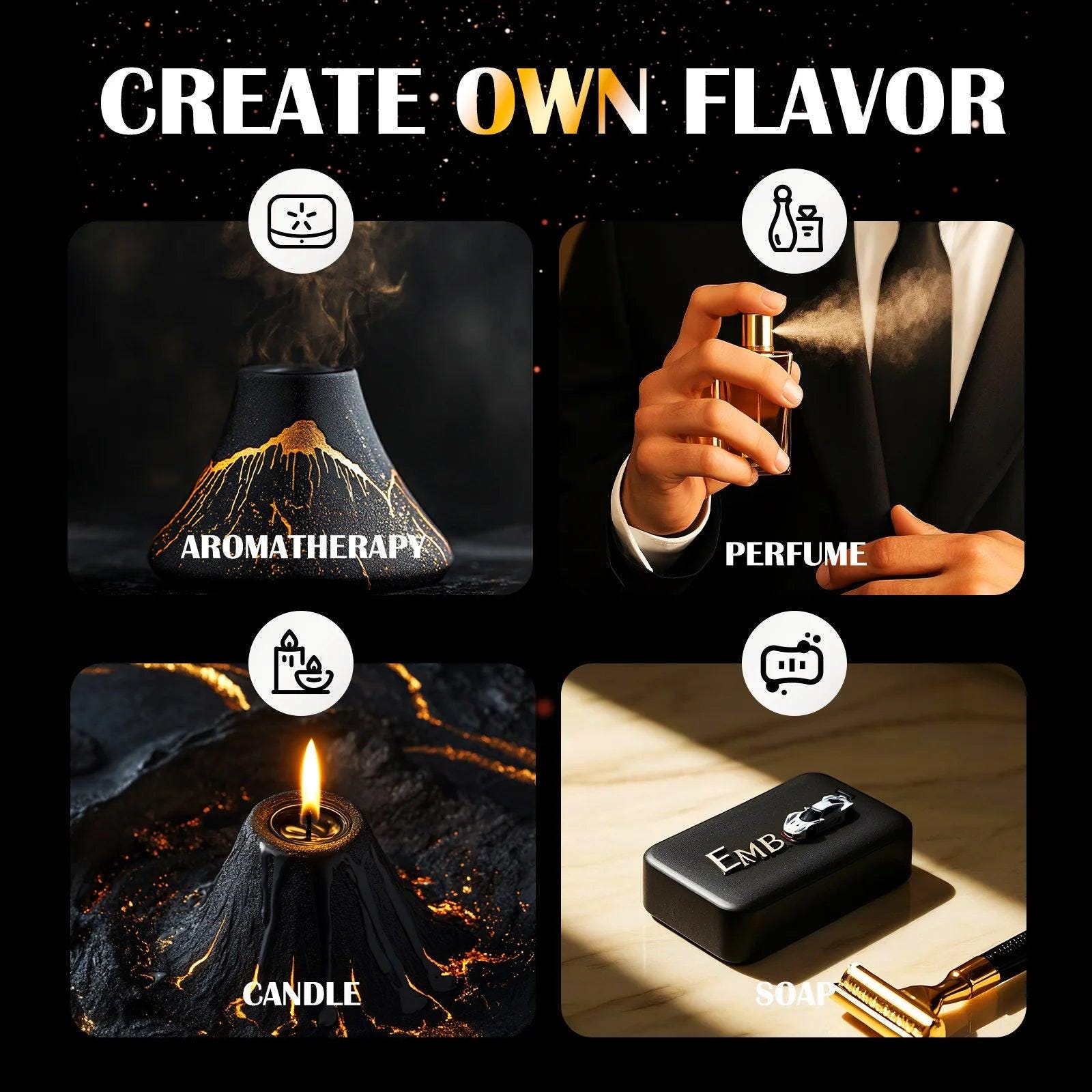 10ml Cologne Essential Oil Men'S Essential Oils Perfume oils DIY Candle/Soap Skin Hair Care Long lasting Scent Holiday Gifts