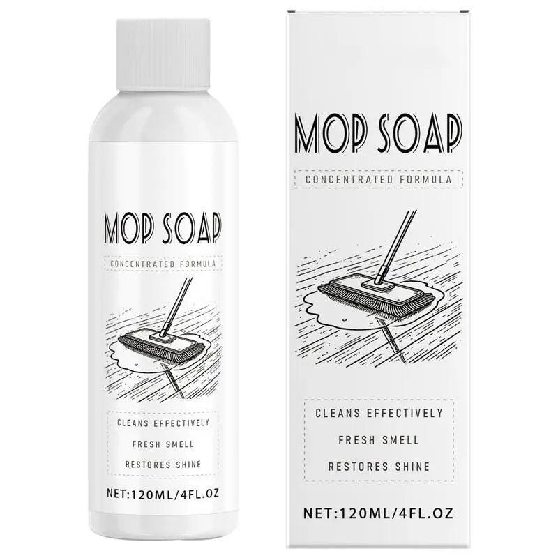 120ml Mop Soap for Floor Cleaning Highly Scented Mop Cleaning Solution Scented Mop Soap Household Supplies Cleaner for Home
