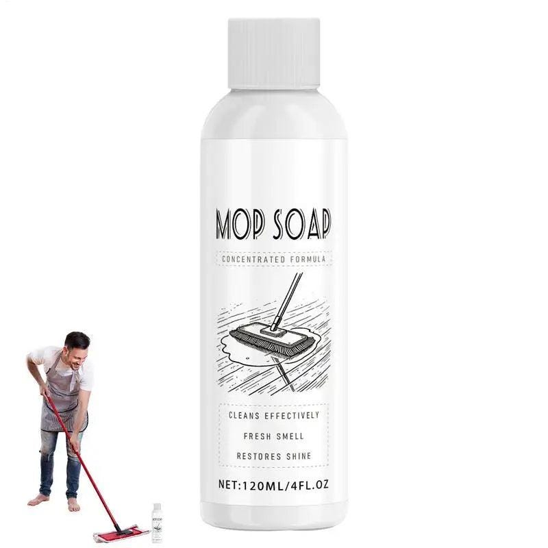 120ml Mop Soap for Floor Cleaning Highly Scented Mop Cleaning Solution Scented Mop Soap Household Supplies Cleaner for Home