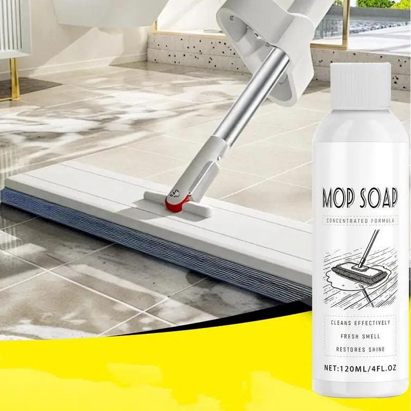 120ml Mop Soap for Floor Cleaning Highly Scented Mop Cleaning Solution Scented Mop Soap Household Supplies Cleaner for Home